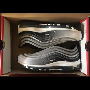Nike Air Max 97 Black/White-Black